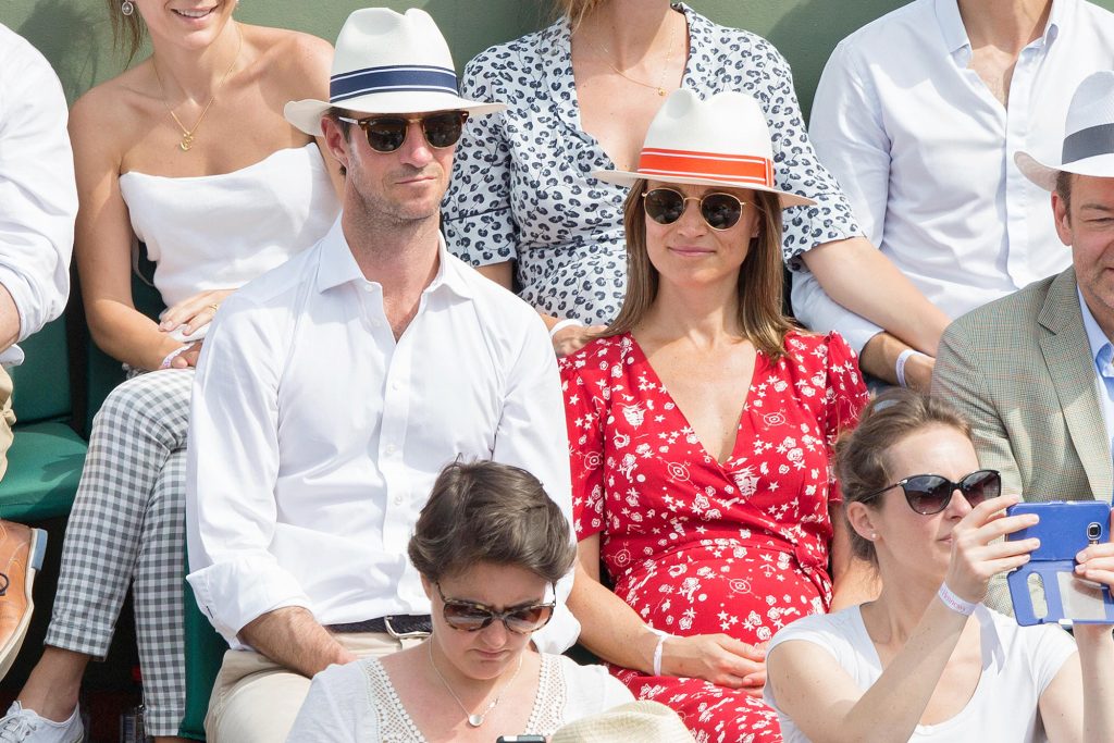 Pippa Middleton à Roland Garros avec son mari - Petit Journal